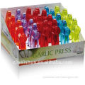 colorful plastic garlic press
